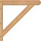 Ekena Millwork Traditional Smooth Craftsman Outlooker, Western Red Cedar, 5 1/2"W x 30"D x 30"H OUT06X30X30TRA04SWR - alternate 3